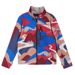 Kinder-Funktions-Sweatshirt Reima Iisisti Cranberry weinfarbe Cranberry