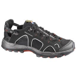 Herrensandalen Salomon Techamphibian 3 schwarz Black/Autobahn/Fleea