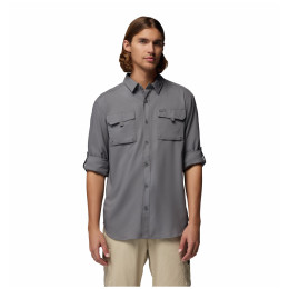 Herrenhemd Columbia Silver Ridge™ Utility II LS Shirt grau City Grey