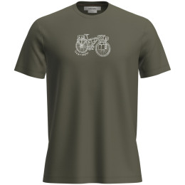 Herren-Funktionsshirt Icebreaker M Mer 150 Tech Lite SS Tee Adventure Rid grün Loden