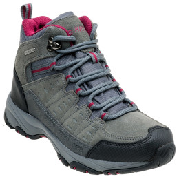 Damenschuhe Hi-Tec Lasado Mid WP Wo´s grau DarkGray/Black/DarkFuchsia