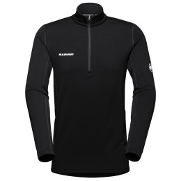 Herren-Funktionsshirt Mammut Aenergy ML Half Zip Pull Men schwarz black 0001