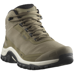 Herren Winterschuhe Salomon Shelter Waterproof khaki Stone Gray / Black / Rainy Day