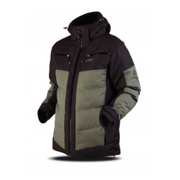 Herren Skijacke Trimm Vario grün khaki/ black