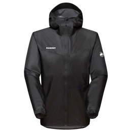 Herrenjacke Mammut Kento Light HS Hooded Jacket Men schwarz black-white