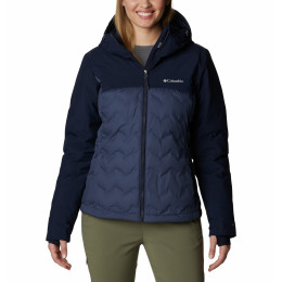 Damen-Winterjacke Columbia Grand Trek™ II Down Jacket dunkelblau Nocturnal, Dark Nocturnal