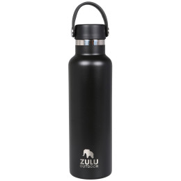 Thermoflasche Zulu Travel Bottle 0,6 L schwarz black