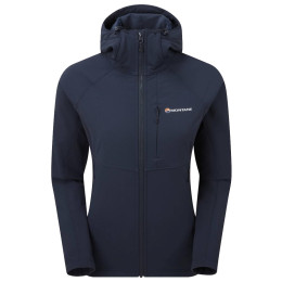 Damenjacke Montane Fem Krypton Hoodie dunkelblau Eclipse blue
