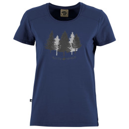 Damen-T-Shirt E9 5Trees blau Vintageblue-769