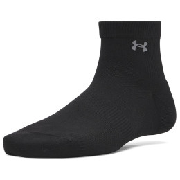 Damensocken Under Armour UA Women's Vanish 3pk Qtr schwarz Ultimate Black / Ultimate Black / Castlerock
