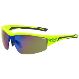 Sportbrille R2 Racer v2 gelb matný -neonově žlutý