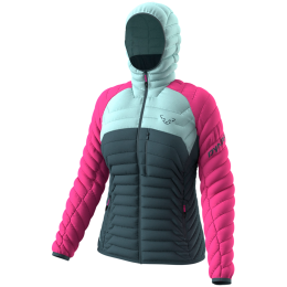 Damen Daunenjacke Dynafit Radical Rds Dwn Hood Jkt W rosa 6551 - flamingo/3180/0720