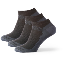 Socken Zulu Merino Summer 3-pack schwarz black