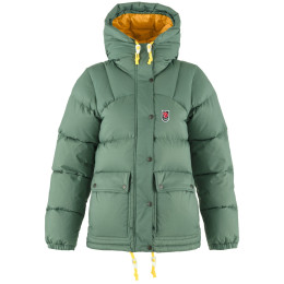 Damenjacke Fjällräven Expedition Down Lite Jacket W grün Patina Green-Mustard Yellow