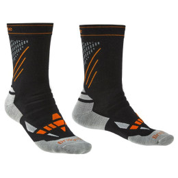 Socken Bridgedale Ski Nordic Race schwarz black/stone/850