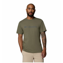 Herren-T-Shirt Columbia CSC Basic Logo™ Tee grün Stone Green, Gem Columbia
