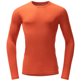 Herren-Funktionsshirt Devold Adventure Merino 190 Shirt Man orange Brick
