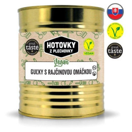 Fertigessen Hotovky z plechovky Bällchen in Tomatensoße VEGAN 800g