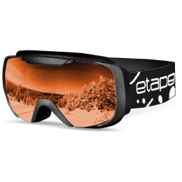 Kinder Skibrille Etape Monkey schwarz černá mat