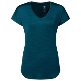 Damen-T-Shirt Dare 2b Vigilant Tee türkis/grau Mediterranea