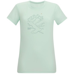 Damen-T-Shirt Regatta Women's Fingal hellblau OceanMist