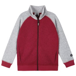 Kinder-Funktions-Sweatshirt Reima Neulomus Cranberry weinfarbe Cranberry