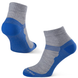 Socken Zulu Merino Lite Men grau/blau