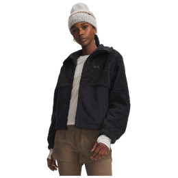 Damen-Sweatshirt Under Armour W Basecamp Fleece FZ schwarz