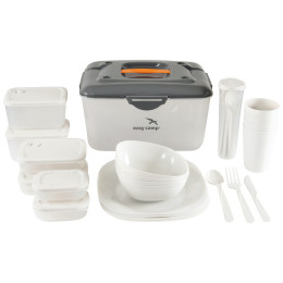 Picknick-Set Easy Camp Cerf Picnic Box L weiß/grau White