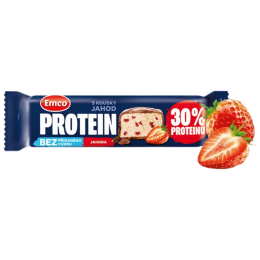 Proteinriegel Emco Jahodová 50g