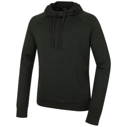 Herren-Sweatshirt MOOA Merino Hoodie grün dark green