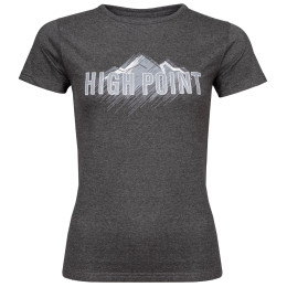 Damen-T-Shirt High Point High Point 3.0 Lady T-Shirt grau Grey Melange