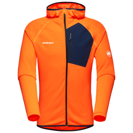 Herrenjacke Mammut Aenergy Light ML Hooded Jacket 2024 orange arumita-marine