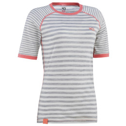 T-Shirt Kari Traa Smale Tee (2020) grau/orange Greym