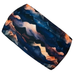 Damenstirnband Drexiss Alpine Peaks schwarz