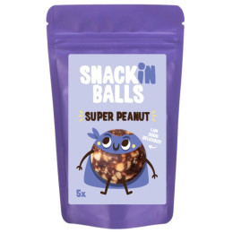 Sportlernahrung SNACKin BALLS Super Peanut 65 g