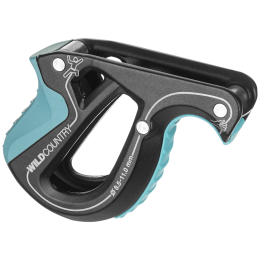 Bremse Wild Country Movement Belay Device schwarz/türkis BLACK/TURQUOISE