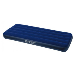 Aufblasbare Matratze Intex Cot Size Classic Downy Airbed blau