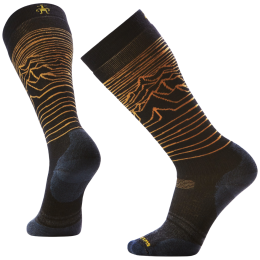 Ski-Socken Smartwool Snowboard Full Cushion Iguchi x Arbor OTC schwarz/orange BLACK