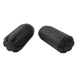 Spitzenschutz Black Diamond Z-Pole Rubber Tip Protectors schwarz