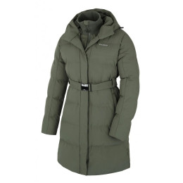 Damenmantel Husky Nerine L grün khaki