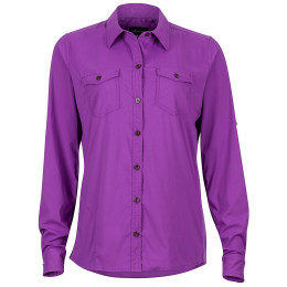 Damenhemd Marmot Annika LS lila BrightViolet