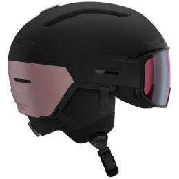 Skihelm Salomon Driver Pro Sigma Mips schwarz/rosa Black / Dawn Pink