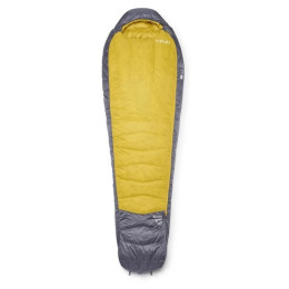 Schlafsack Rab Neutrino 0°C / 32°F (Regular) grau/gelb