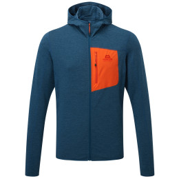 Herren-Sweatshirt Mountain Equipment Lumiko Hooded Jacket Ombre blau/orange Majolica/Cardinal