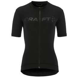 Damen-Radtrikot Craft W Endur Logo schwarz Black