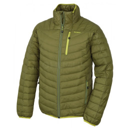 Herren-Daunenjacke Husky Dyan M grün Olive