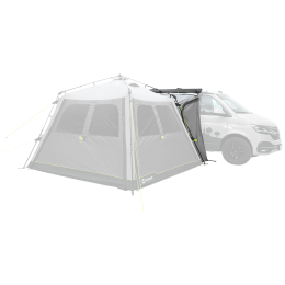 Zelterweiterung Outwell Fastlane 300 Vehicle Connector with door grau Grey