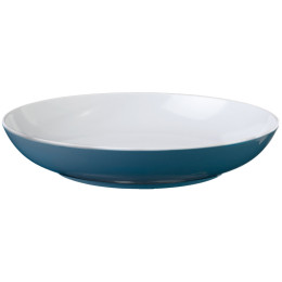 Teller Brunner Aquarius Deep plate weiß/blau