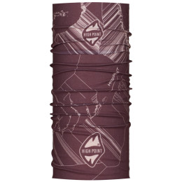 Halswärmer High Point Tau Scarf rosa/weinfarbe Fig